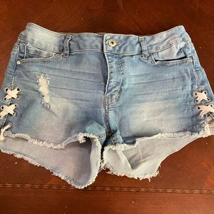 Wax jean(los angeles) short jean shorts L